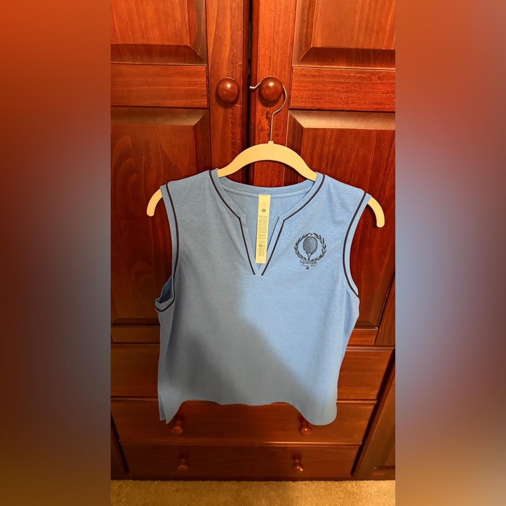 Lululemon Tennis Blue Tank Top
